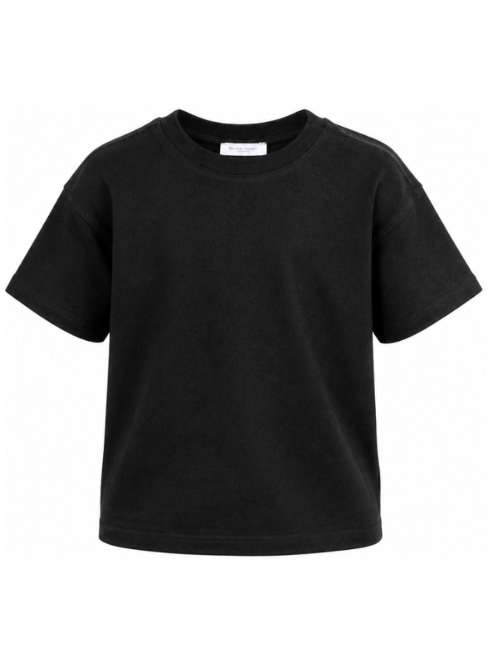T-shirt per bambino Paolo Pecora Kids nera con cucitura sul retro PP4443 NERO PAOLO PECORA KIDS 