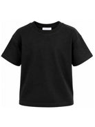 T-shirt per bambino Paolo Pecora Kids nera con cucitura sul retro PP4443 NERO PAOLO PECORA KIDS 
