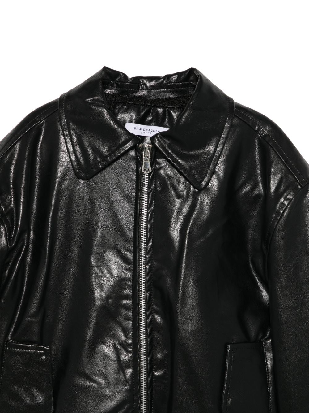 Giubbino per bambino Paolo Pecora Kids nero con cerniera PP4464 NERO PAOLO PECORA KIDS 