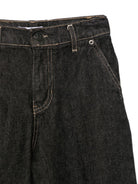 Jeans per bambino Paolo Pecora Kids in denim a gamba ampia PP4466 NERO PAOLO PECORA KIDS 