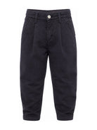 Pantaloni per bambino Paolo Pecora Kids blu con passanti per cintura PP4469 BLU PAOLO PECORA KIDS 