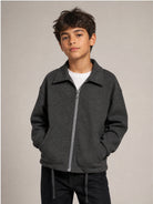 Giubbino per bambino Paolo Pecora Kids grigio chiusura con zip PP4494 GRIGM PAOLO PECORA KIDS 
