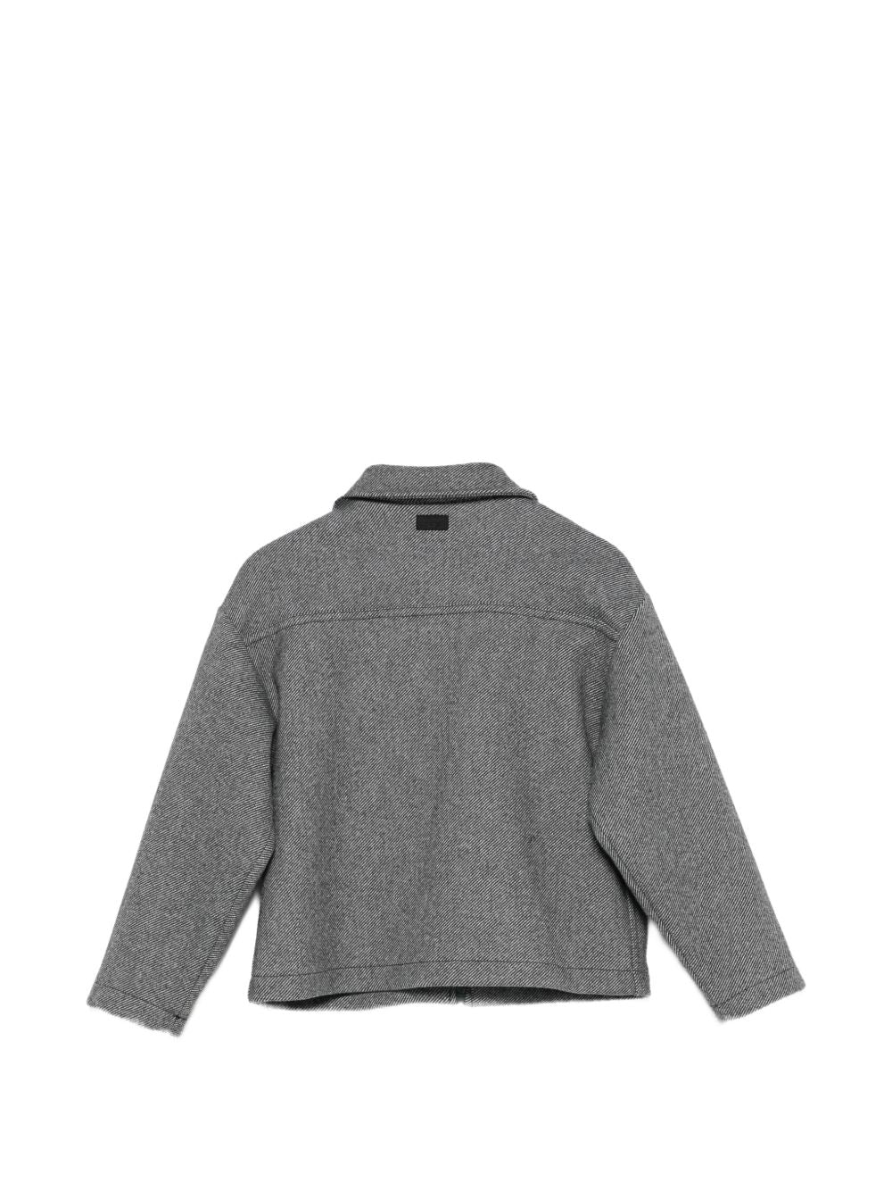 Giubbino per bambino Paolo Pecora Kids grigio motivo a spina di pesce PP4497 GRIGI PAOLO PECORA KIDS 