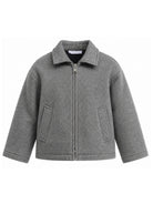 Giubbino per bambino Paolo Pecora Kids grigio motivo a spina di pesce PP4497 GRIGI PAOLO PECORA KIDS 