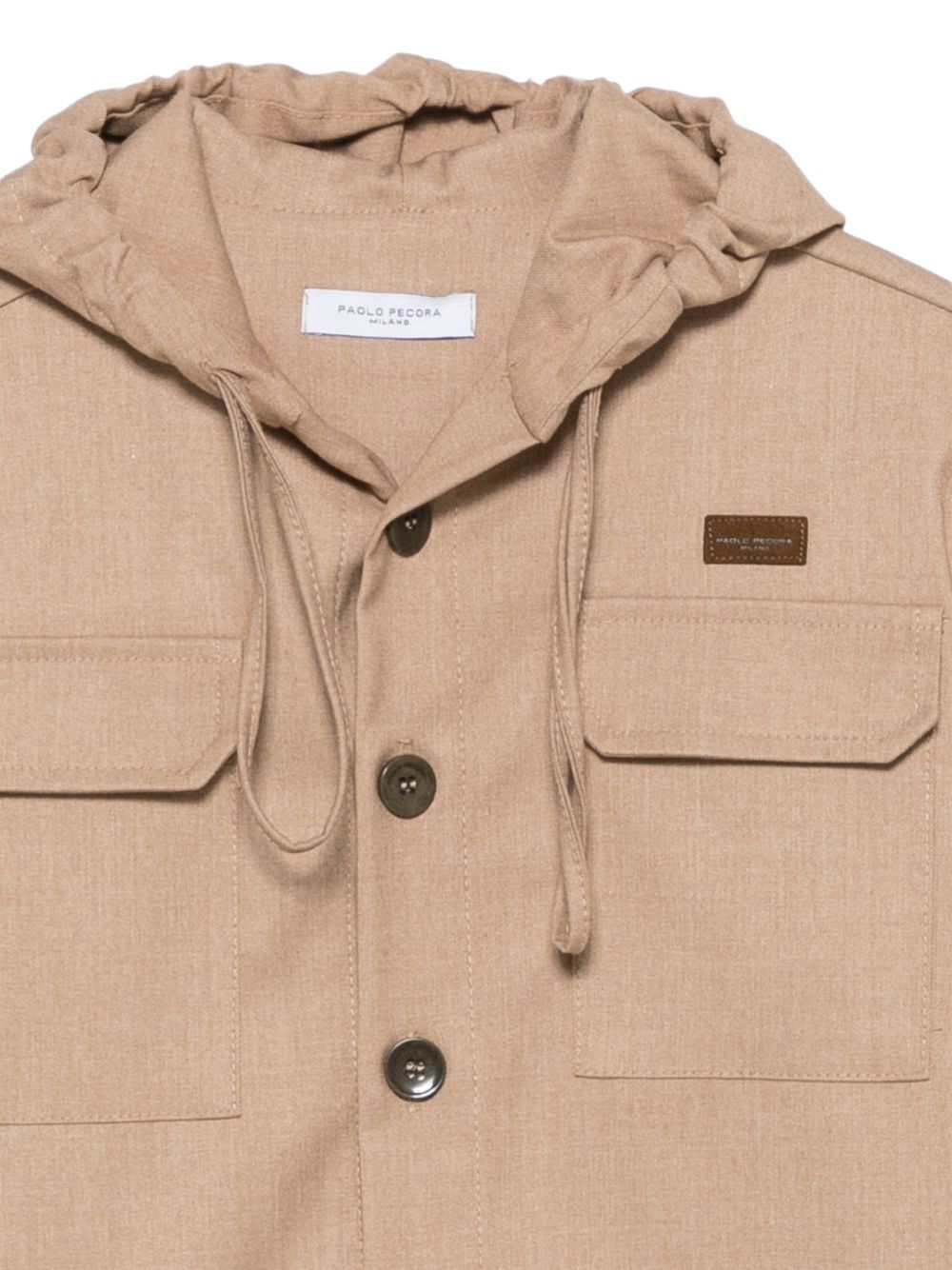 Giubbino per bambino Paolo Pecora Kids beige con chiusura con bottoni PP4505 CAMME PAOLO PECORA KIDS 