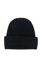 Cappello per bambino Paolo Pecora Kids blu con trama a coste PP4507 BLU PAOLO PECORA KIDS 