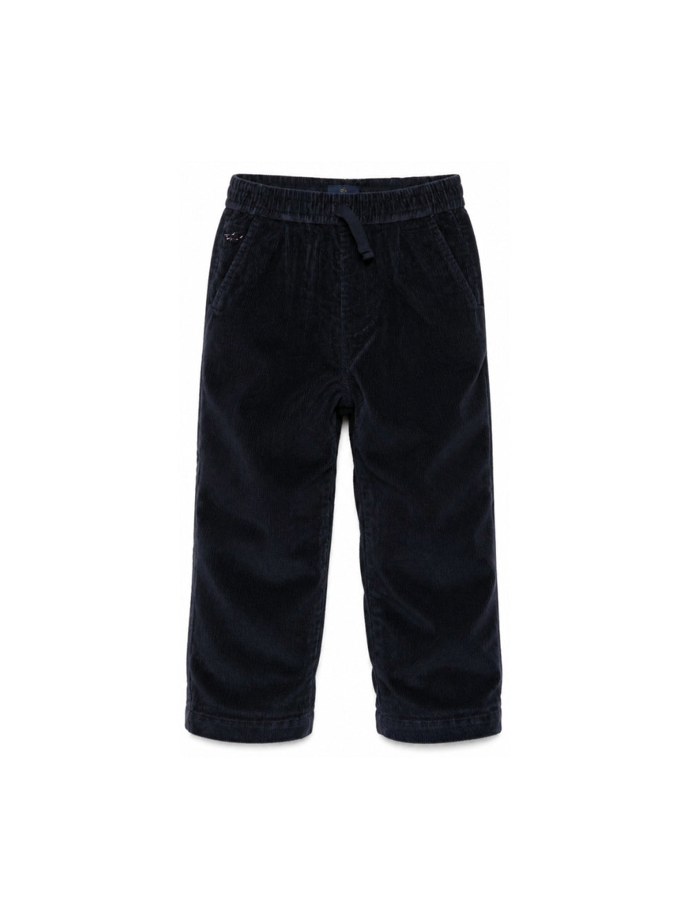 Pantaloni per bambino Paul & Shark Kids blu con tessuto a coste WUP00CLVA07 42370 PAUL & SHARK KIDS 