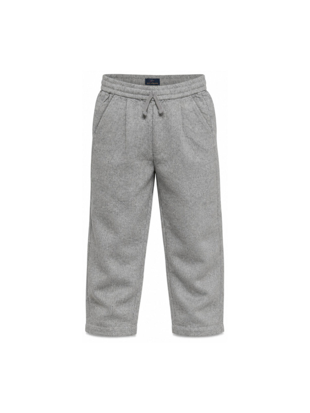 Pantaloni per bambino Paul & Shark Kids grigio con chiusura a coulisse WUP00DLZA26 60901 PAUL & SHARK KIDS 