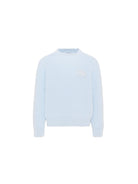 Maglione per bambino Paul & Shark Kids azzurro con applicazione logo WUW008LHE43 40705 PAUL & SHARK KIDS 