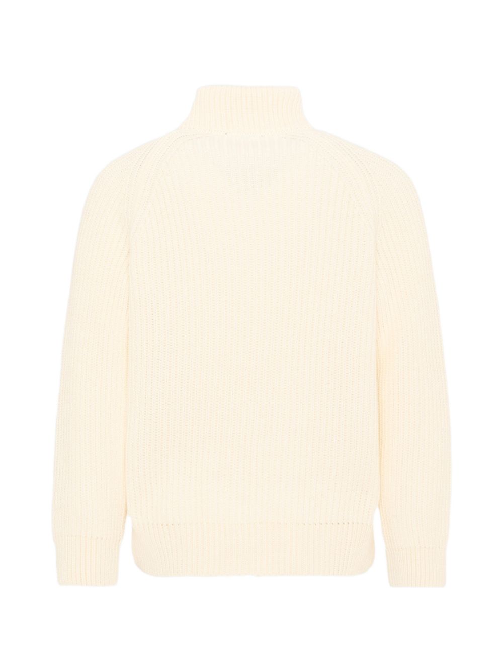 Cardigan per bambino Paul & Shark Kids beige con chiusura con zip WUW009LHE43 10057 PAUL & SHARK KIDS 