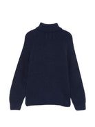 Maglione per bambino Paul & Shark Kids blu con collo alto WUW009LHE43 42370 PAUL & SHARK KIDS 