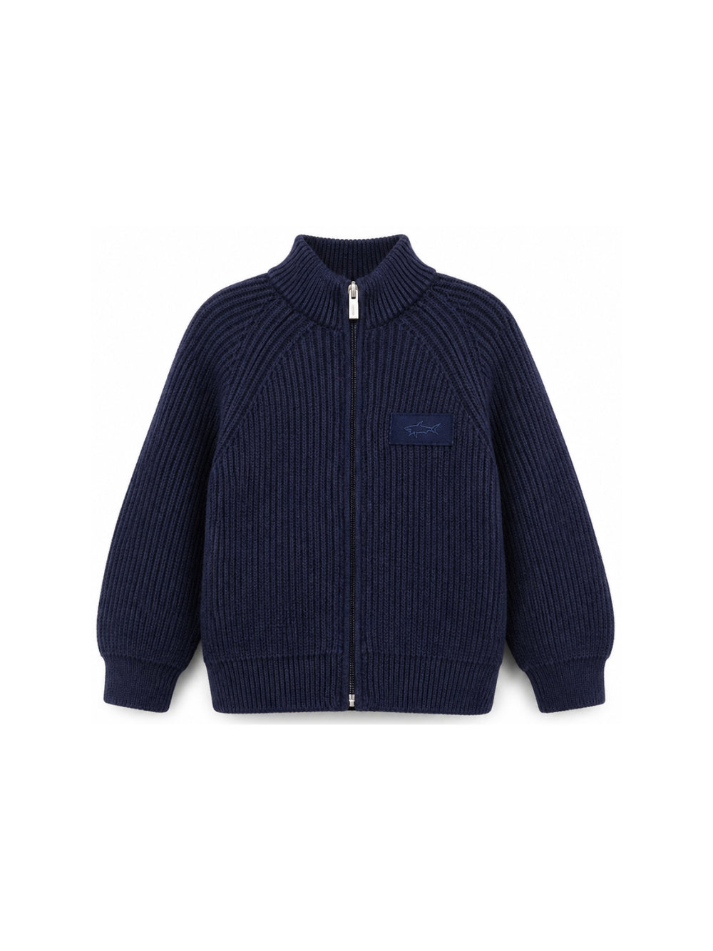 Maglione per bambino Paul & Shark Kids blu con collo alto WUW009LHE43 42370 PAUL & SHARK KIDS 