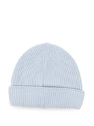 Berretto per bambino Pual & Shark Kids azzurro con logo applicato WUX009LHE43 40705 PAUL & SHARK KIDS 