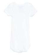 Set di due tutine per neonati Petit Bateau Kids bianco a girocollo A01T4 00 PETIT BATEAU KIDS 