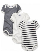 Set di tre tutine per neonati Petit Bateau Kids multicolore con fantasie diverse A01TC 00 PETIT BATEAU KIDS 