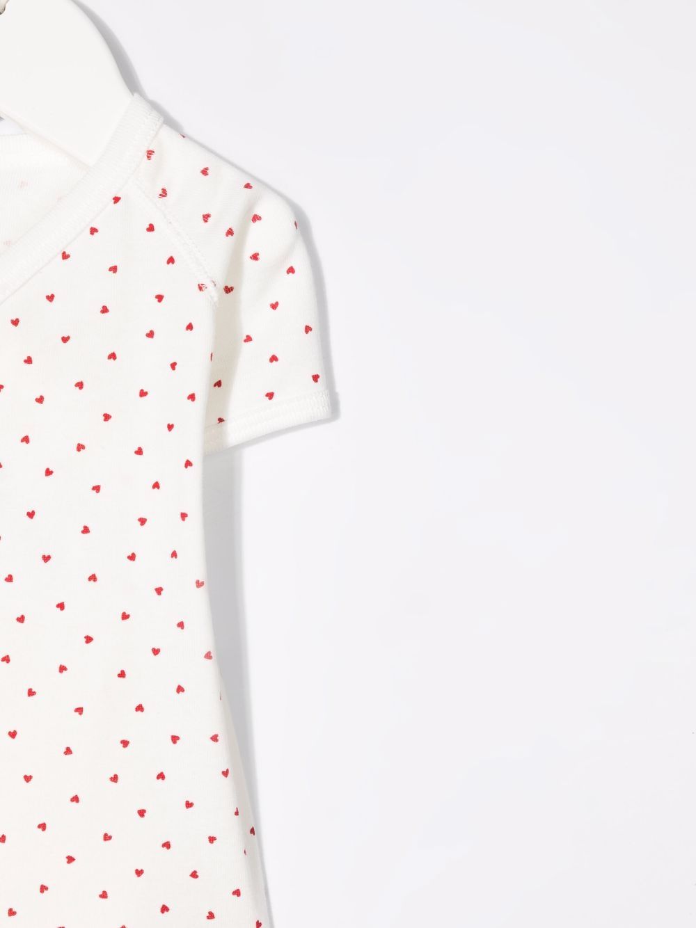 Set di tre tutine per neonati Petit Bateau Kids bianco con diverse fantasie A04O7 00 PETIT BATEAU KIDS 
