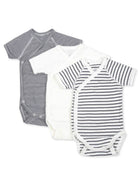 Set di tre tutine per neonati Petit Bateau Kids multicolore con fantasie diverse A097H 00 PETIT BATEAU KIDS 