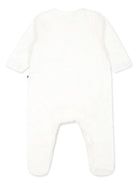 Tutina per neonati Petit Bateau Kids bianco con ricamo cuore sul davanti A0AS9 01 PETIT BATEAU KIDS 