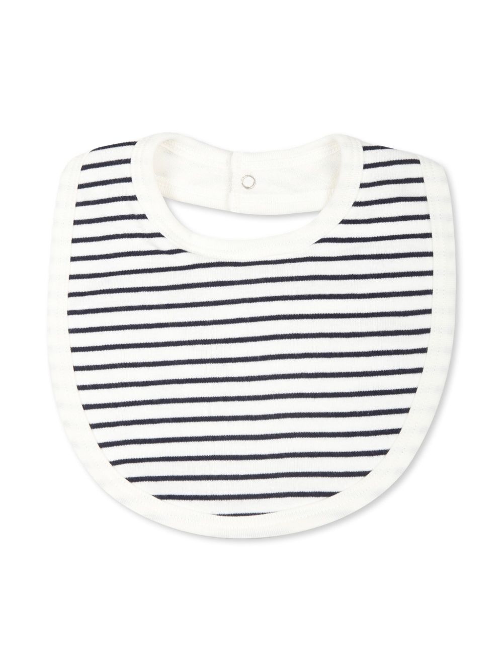 Set di due bavaglini per neonati Petit Bateu Kids bianchi con design diversi A0ASH 03 PETIT BATEAU KIDS 