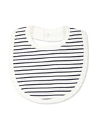 Set di due bavaglini per neonati Petit Bateu Kids bianchi con design diversi A0ASH 03 PETIT BATEAU KIDS 