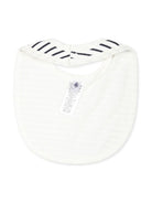 Set di due bavaglini per neonati Petit Bateu Kids bianchi con design diversi A0ASH 03 PETIT BATEAU KIDS 