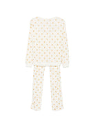 Pigiama per donna Petit Bateau bianco constampa a cuori all-over A0DV7 01 PETIT BATEAU KIDS 