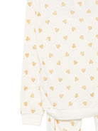 Pigiama per donna Petit Bateau bianco constampa a cuori all-over A0DV7 01 PETIT BATEAU KIDS 