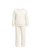 Pigiama per donna Petit Bateau bianco constampa a cuori all-over A0DV7 01 PETIT BATEAU KIDS 