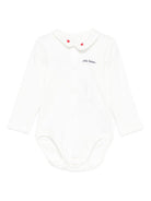 Body per neonati Petit Bateau Kids bianco con colletto Peter Pan A0EKL 05 PETIT BATEAU KIDS 