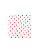 Fascia in garza per neonati Petit Bateau Kids bianca con motivo cuori all-over A0EZH 01 PETIT BATEAU KIDS 