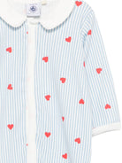 Tutina per neonati Petit Bateau Kids azzurra con design a righe A0G9U 01 PETIT BATEAU KIDS 
