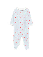 Tutina per neonati Petit Bateau Kids azzurra con design a righe A0G9U 01 PETIT BATEAU KIDS 