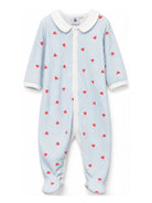 Tutina per neonati Petit Bateau Kids azzurra con design a righe A0G9U 01 PETIT BATEAU KIDS 