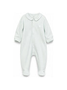 Tutina per neonati Petit Bateau Kids verde con colletto A0GAG 01 PETIT BATEAU KIDS 
