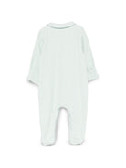 Tutina per neonati Petit Bateau Kids verde con colletto A0GAG 01 PETIT BATEAU KIDS 