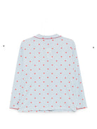 Pigiama per donna Petit Bateu Kids azzurro con stampa cuoricini all-over A0GAQ 01 PETIT BATEAU KIDS 