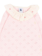 Tutina per neonata Petit Bateau rosa con ruches A0GCQ 01 PETIT BATEAU KIDS 