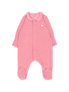 Tutina per neonata Petit Bateau Kids rosa con colletto Peter Pan A0GDM 01 PETIT BATEAU KIDS 