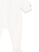 Tutina per neonata Petit Bateau Kids bianca con stampa cuoricini all-over A0GDP 01 PETIT BATEAU KIDS 