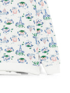 Pigiama per donna Petit Bateau bianco con stampa Torre Eiffel A0GHC 01 PETIT BATEAU KIDS 