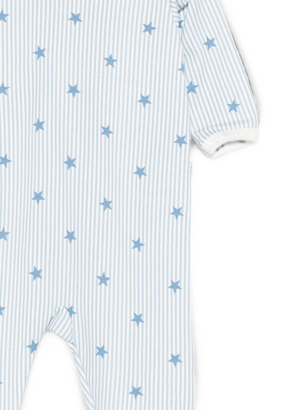 Tutina per neonati Petit Bateau Kids azzurra con stampa stelle all-over A0GJM 01 PETIT BATEAU KIDS 