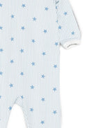 Tutina per neonati Petit Bateau Kids azzurra con stampa stelle all-over A0GJM 01 PETIT BATEAU KIDS 
