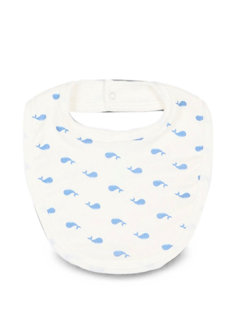 Set di due bavaglini per neonato Petit Bateau multicolore con stampa balene A0GLI 00 PETIT BATEAU KIDS 