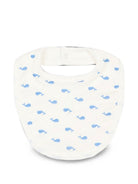 Set di due bavaglini per neonato Petit Bateau multicolore con stampa balene A0GLI 00 PETIT BATEAU KIDS 