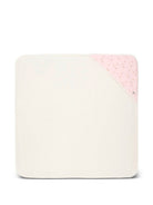 Asciugamano quadrato da bagno per neonati Petit Bateau Kids bianco con stampa floreale A0GM2 01 PETIT BATEAU KIDS 