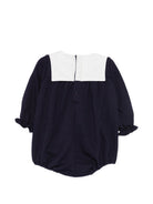 Tutina per neonata Petit Bateau Kids blu con colletto alla marinara A0GPO 01 PETIT BATEAU KIDS 