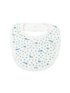 Bavaglino per neonato Petit Bateau Kids bianco con stampa grafica A0GPR 01 PETIT BATEAU KIDS 