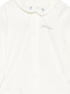 Tutina per neonati Petit Bateau Kids bianca con colletto alla Peter Pan A0GQ9 01 PETIT BATEAU KIDS 