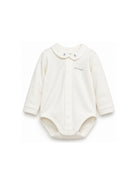 Tutina per neonati Petit Bateau Kids bianca con colletto alla Peter Pan A0GQ9 01 PETIT BATEAU KIDS 