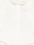Tutina per neonati Petit Bateau Kids bianca con colletto alla Peter Pan A0GQ9 03 PETIT BATEAU KIDS 